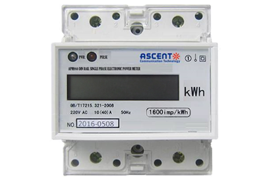 Single Phase Electric Meter Digital LCD 220V Single Phase DIN-Rail 5-30A Electronic Energy KWh Meter 